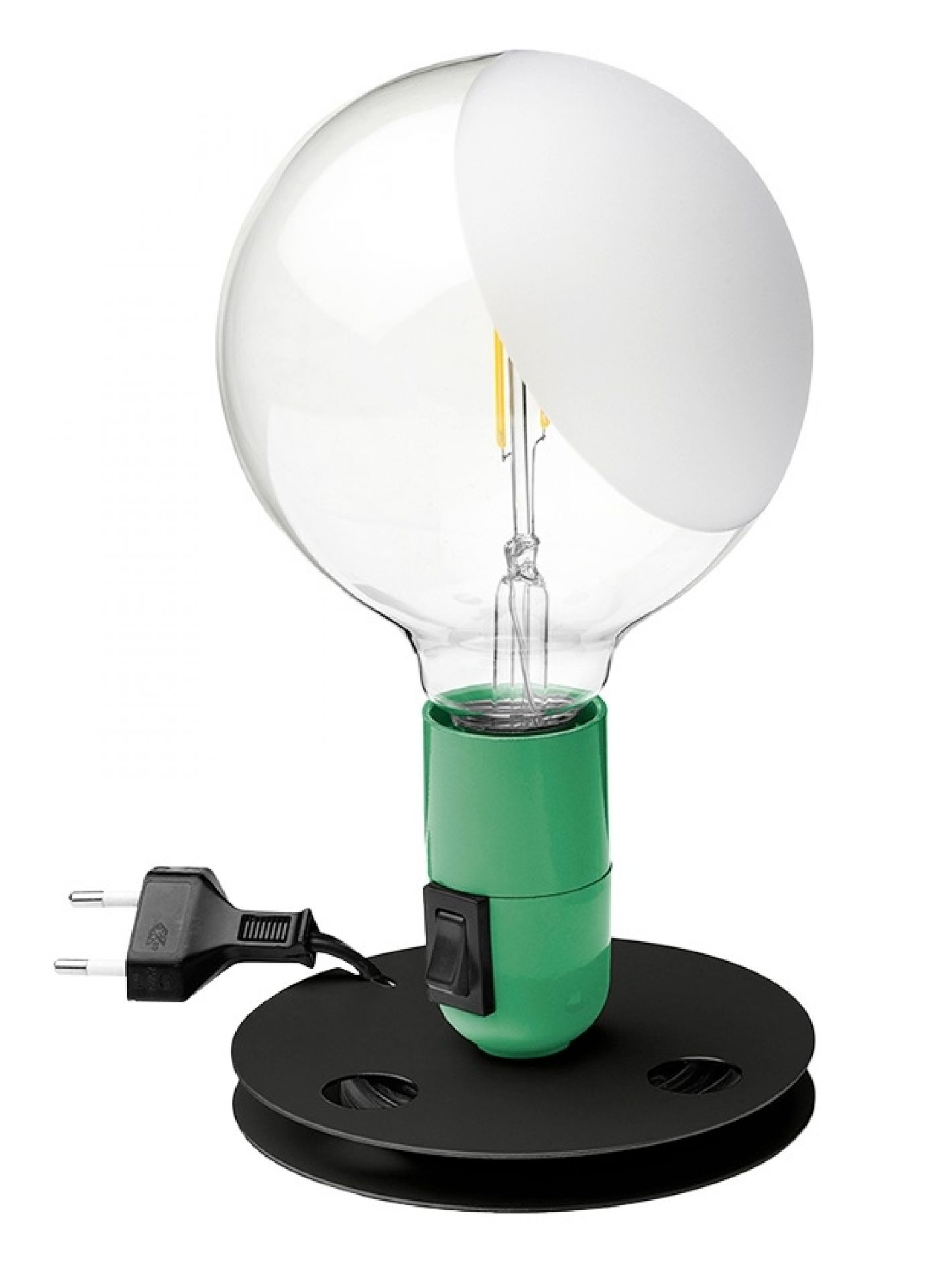 Lampadina LED Tischleuchte Grün Flos EINZELSTÜCK